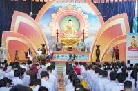 Hà Nội: 550 khóa sinh trong khóa tu tuổi trẻ tại chùa Bằng "Thắp sáng ước mơ" bằng những "Điều con muốn nói"