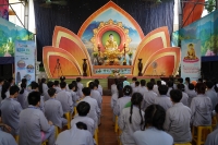 NS. Thích Nữ Chúc Hiếu chia sẻ về “Tính vô cảm” trong khóa tu tuổi trẻ tại chùa Bằng